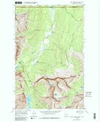Download a high-resolution, GPS-compatible USGS topo map for Gable Mountain, MT (1986 edition)