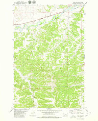 Download a high-resolution, GPS-compatible USGS topo map for Gage NE, MT (1980 edition)