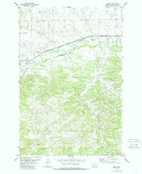 Download a high-resolution, GPS-compatible USGS topo map for Gage, MT (1987 edition)