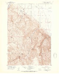 Download a high-resolution, GPS-compatible USGS topo map for Gallagher Mountain, MT (1954 edition)
