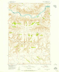 Download a high-resolution, GPS-compatible USGS topo map for Gallatin Rapids, MT (1956 edition)