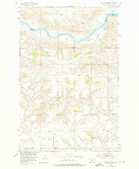 Download a high-resolution, GPS-compatible USGS topo map for Gallatin Rapids, MT (1976 edition)