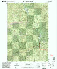 Download a high-resolution, GPS-compatible USGS topo map for Garden Point, MT (2003 edition)