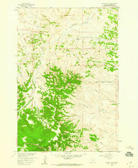 Download a high-resolution, GPS-compatible USGS topo map for Garfield Peak, MT (1960 edition)