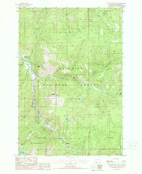 Download a high-resolution, GPS-compatible USGS topo map for Garnet Mountain, MT (1988 edition)