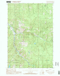 Download a high-resolution, GPS-compatible USGS topo map for Garnet Mountain, MT (1988 edition)