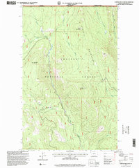 Download a high-resolution, GPS-compatible USGS topo map for Garver Mountain, MT (2000 edition)