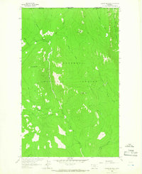 Download a high-resolution, GPS-compatible USGS topo map for Garver Mountain, MT (1966 edition)