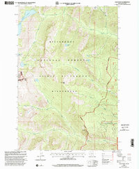 Download a high-resolution, GPS-compatible USGS topo map for Gash Point, MT (2002 edition)