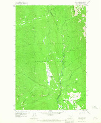 Download a high-resolution, GPS-compatible USGS topo map for Gates Park, MT (1967 edition)