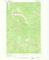 Download a high-resolution, GPS-compatible USGS topo map for Gem Peak, MT (1971 edition)