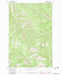 Download a high-resolution, GPS-compatible USGS topo map for Gem Peak, MT (1984 edition)