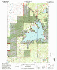 Download a high-resolution, GPS-compatible USGS topo map for Georgetown Lake, MT (1998 edition)