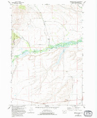 Download a high-resolution, GPS-compatible USGS topo map for Gibbons School, MT (1966 edition)