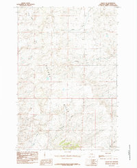 Download a high-resolution, GPS-compatible USGS topo map for Gibson SW, MT (1985 edition)