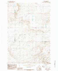 Download a high-resolution, GPS-compatible USGS topo map for Gibson, MT (1985 edition)