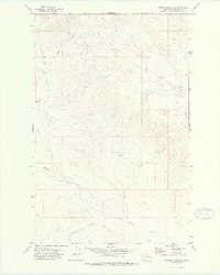 Download a high-resolution, GPS-compatible USGS topo map for Gilbert Creek SE, MT (1975 edition)