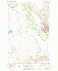 Download a high-resolution, GPS-compatible USGS topo map for Glasgow, MT (1978 edition)