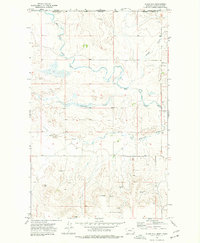 Download a high-resolution, GPS-compatible USGS topo map for Glass Hill, MT (1977 edition)