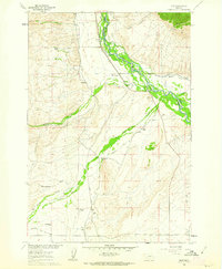 Download a high-resolution, GPS-compatible USGS topo map for Glen, MT (1963 edition)