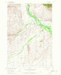 Download a high-resolution, GPS-compatible USGS topo map for Glen, MT (1972 edition)