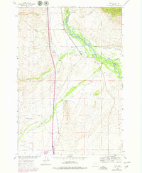 Download a high-resolution, GPS-compatible USGS topo map for Glen, MT (1979 edition)
