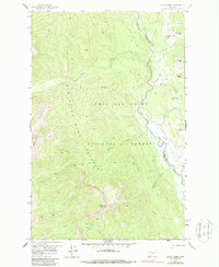 Download a high-resolution, GPS-compatible USGS topo map for Glenn Creek, MT (1987 edition)