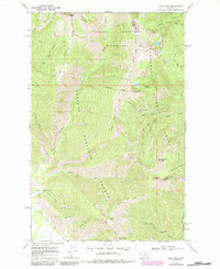 Download a high-resolution, GPS-compatible USGS topo map for Goat Peak, MT (1984 edition)