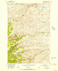 Download a high-resolution, GPS-compatible USGS topo map for Gobblers Knob, MT (1953 edition)