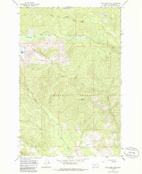 Download a high-resolution, GPS-compatible USGS topo map for Gold Creek Peak, MT (1986 edition)