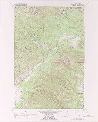 Download a high-resolution, GPS-compatible USGS topo map for Gold Creek, MT (1989 edition)