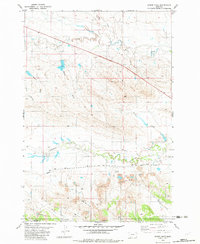 Download a high-resolution, GPS-compatible USGS topo map for Gomer Draw, MT (1982 edition)