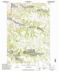 Download a high-resolution, GPS-compatible USGS topo map for Goodspeed Butte, MT (1998 edition)