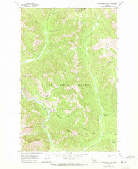 Download a high-resolution, GPS-compatible USGS topo map for Gooseberry Park, MT (1972 edition)