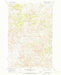Download a high-resolution, GPS-compatible USGS topo map for Government Hill SE, MT (1973 edition)