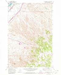 Download a high-resolution, GPS-compatible USGS topo map for Government Hill, MT (1980 edition)