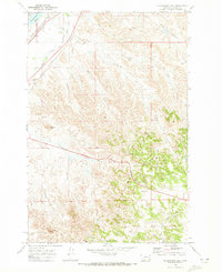Download a high-resolution, GPS-compatible USGS topo map for Government Hill, MT (1973 edition)