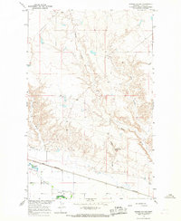 Download a high-resolution, GPS-compatible USGS topo map for Grable Coulee, MT (1967 edition)