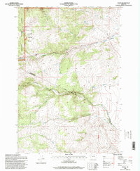 Download a high-resolution, GPS-compatible USGS topo map for Grace, MT (1998 edition)