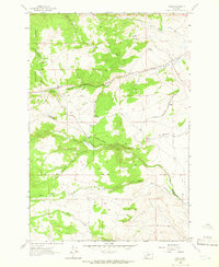 Download a high-resolution, GPS-compatible USGS topo map for Grace, MT (1966 edition)