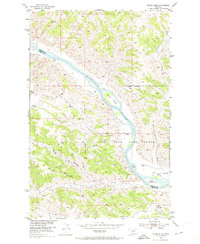 Download a high-resolution, GPS-compatible USGS topo map for Grand Island, MT (1974 edition)