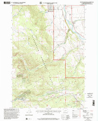 Download a high-resolution, GPS-compatible USGS topo map for Granite Mountain, MT (2002 edition)