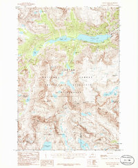 preview thumbnail of historical topo map of Stillwater County, MT in 1986