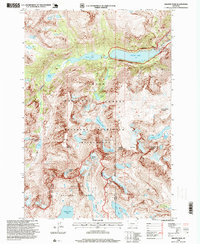Download a high-resolution, GPS-compatible USGS topo map for Granite Peak, MT (1999 edition)