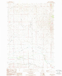 Download a high-resolution, GPS-compatible USGS topo map for Grant, MT (1989 edition)