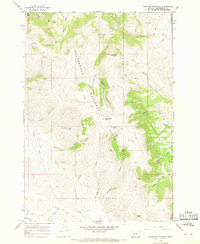 Download a high-resolution, GPS-compatible USGS topo map for Graphite Mountain, MT (1968 edition)