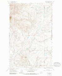 Download a high-resolution, GPS-compatible USGS topo map for Grassy Butte, MT (1986 edition)