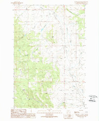 Download a high-resolution, GPS-compatible USGS topo map for Gravely Mountain, MT (1989 edition)