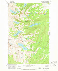 Download a high-resolution, GPS-compatible USGS topo map for Gray Wolf Lake, MT (1968 edition)