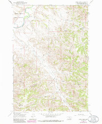 Download a high-resolution, GPS-compatible USGS topo map for Green Creek, MT (1986 edition)